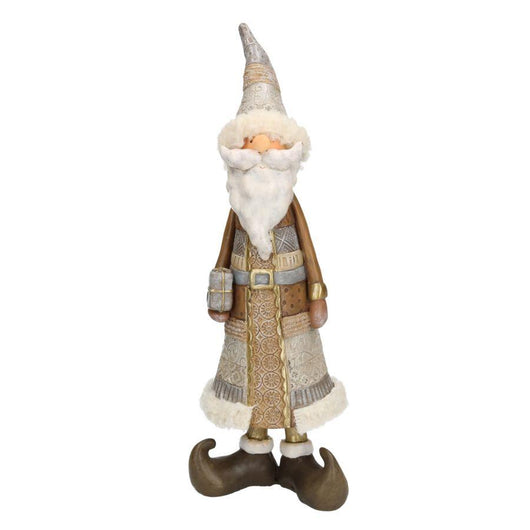 Babbo natale in resina statua cm 12x10xh34