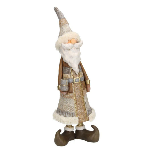 Babbo natale in resina statua cm 12x10xh34