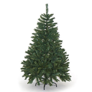 Albero di Natale Artificiale Alpino Verde Ignifugo 3649 Rami Altezza 270Cm