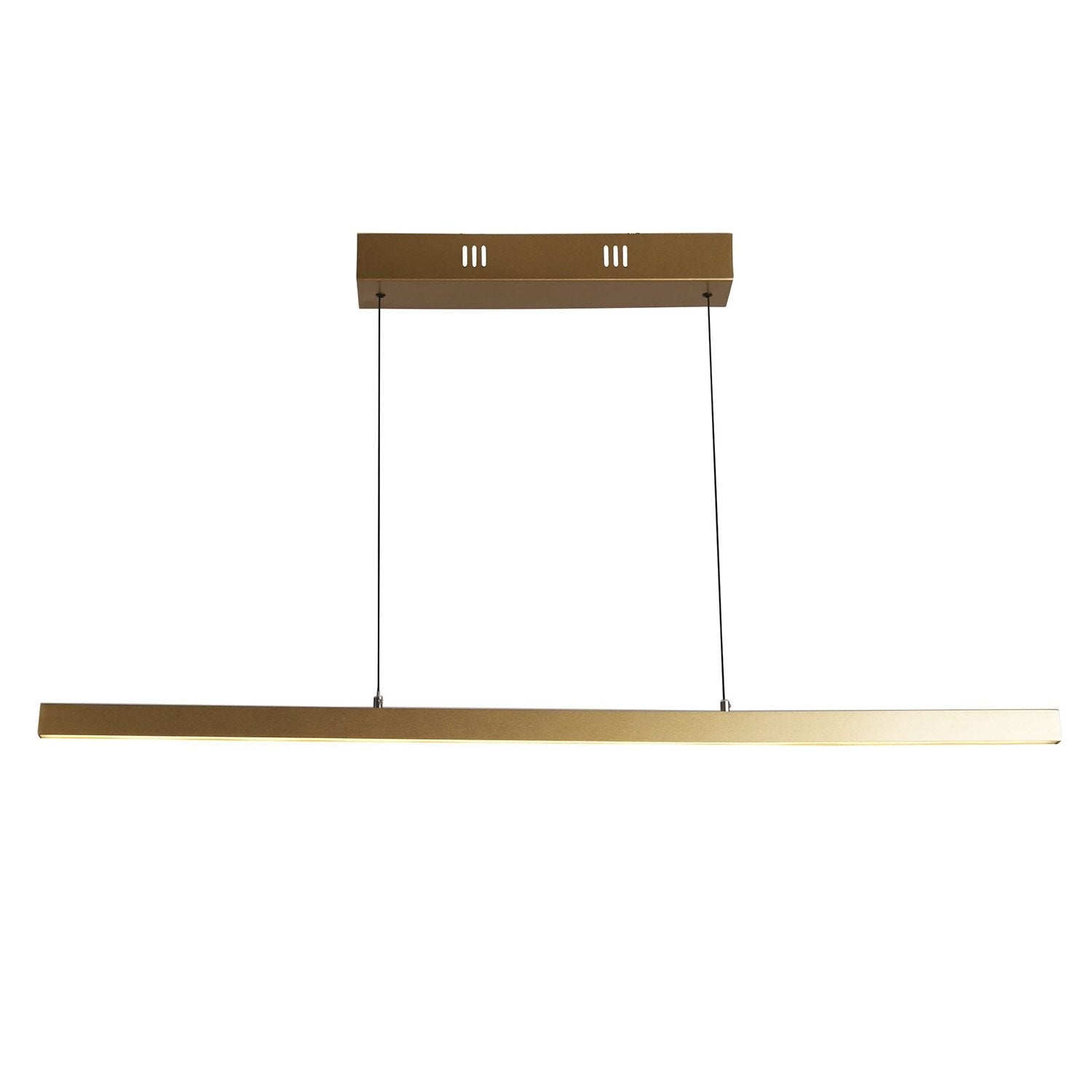 Lampadario Moderno Layla Acciaio Oro Alluminio Led 29W 2700-3000-4000K