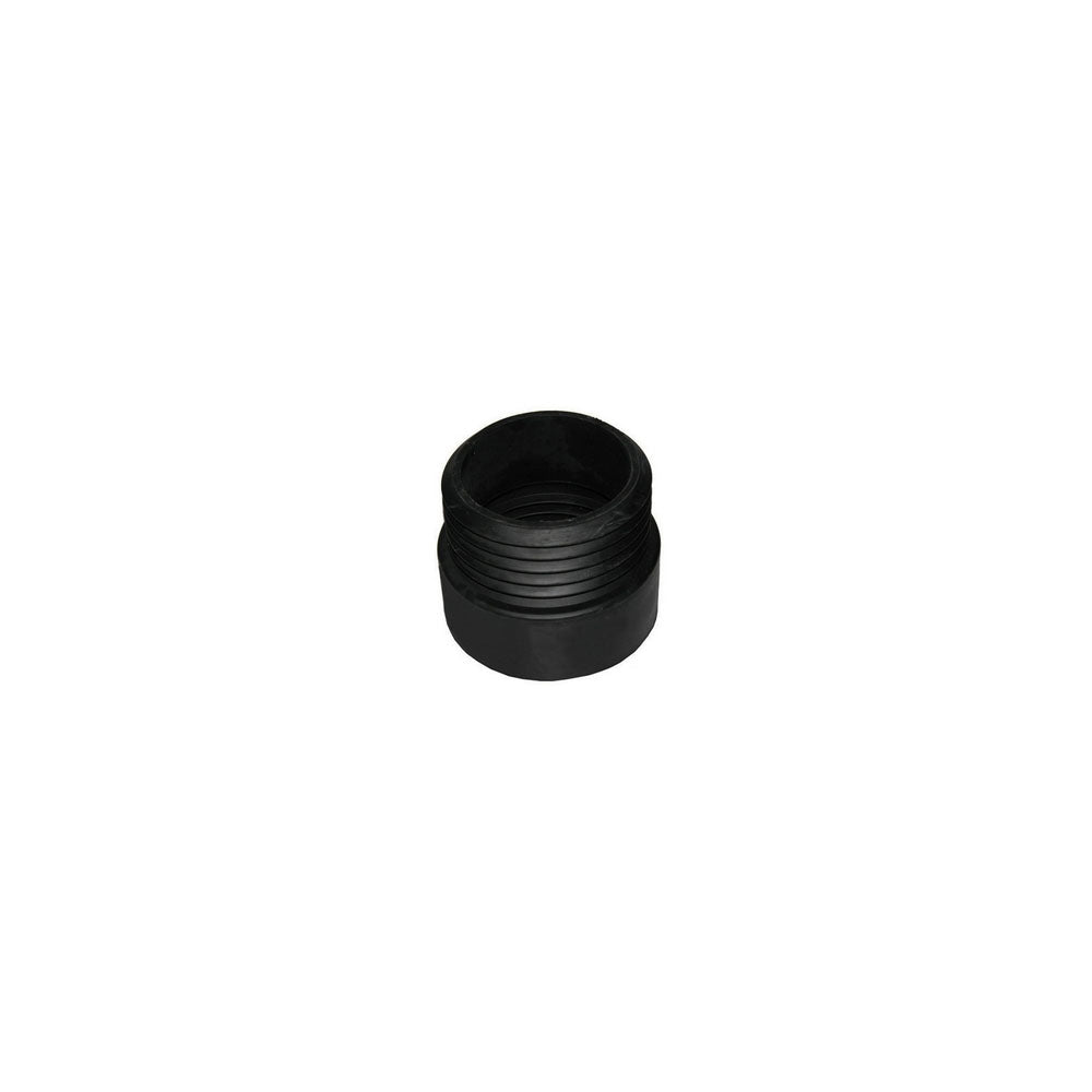 Prolunga wc dritta in gomma nera diametro esterno 110 mm