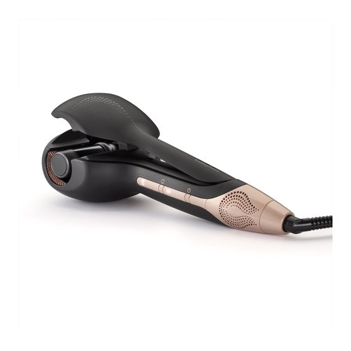 Piastra capelli babyliss c1900e wave secret air nero e rosa