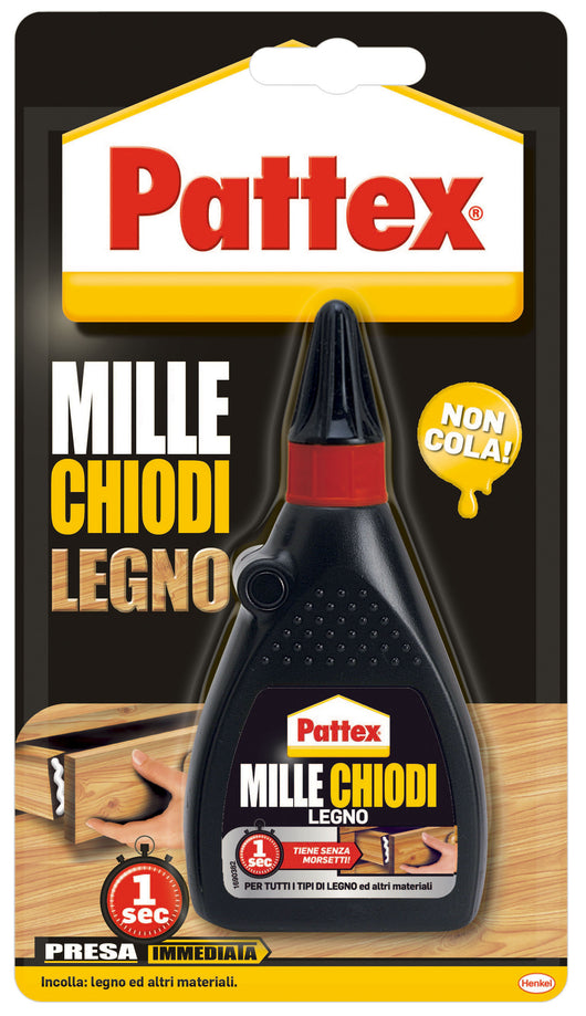 PATTEX MILLECHIODI LEGNO GR.100 HENKEL ITALIA PZ 12,0