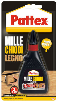 12pz pattex millechiodi legno gr.100 30346