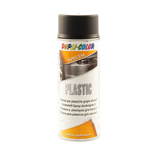 Plastic - Vernice Speciale Studiata E Ideale Per Le Parti In Plastica Colore Grigio Scuro Ii Da 400 Ml - Duplicolor