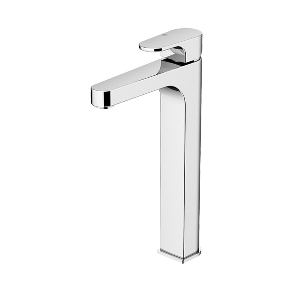 Miscelatore lavabo alto Gattoni H20MIX1000 con flex inox di alimentazione e bocca 150 mm