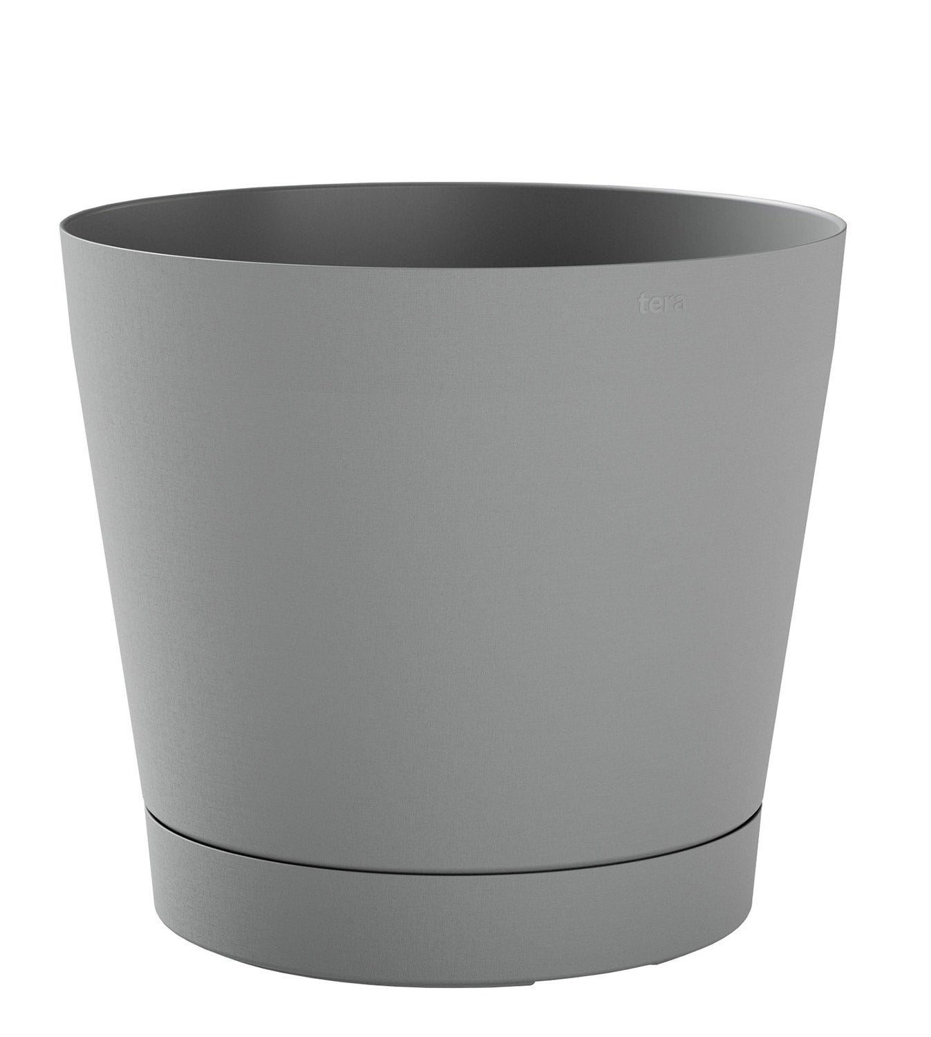 Vaso da Interno e Esterno Ø29x26cm in Plastica Orione 29 Grigio