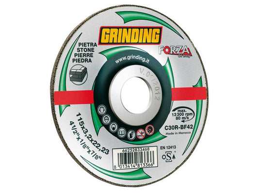 Grinding disco abrasivo centro depresso forza per marmo Ø mm. 230x3,2x22,2 (25 pezzi) - Grinding