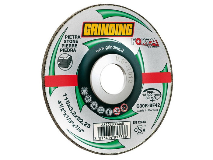 Grinding disco abrasivo centro depresso forza per marmo Ã˜ mm. 115x3,2x22,2 (25 pezzi) - Grinding