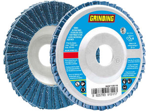 Grinding disco lamellare Ã˜ mm. 115 x 22,23 grana 80 (10 pezzi) - Grinding