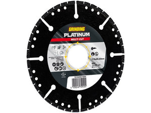 disco diamantato elettrodeosto platinum multi-cut Ã¯ mm. 115x2,5x22,23 vit52651