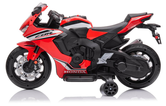 Moto Elettrica per Bambini con Licenza Honda CBR 1000RR 12V Velocità 4km/h Rossa