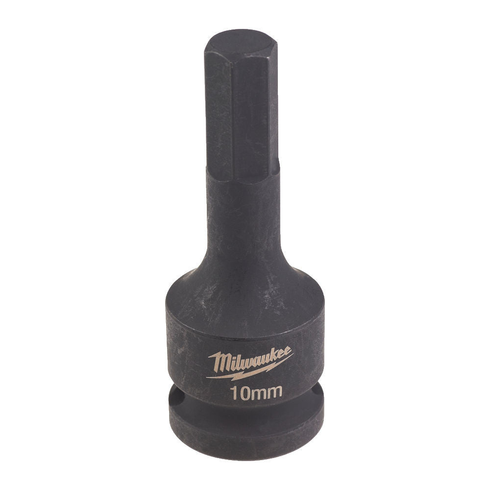 Bussola Maschio A Macchina Da 1/2 Pollice Diametro 10Mm Esagonale Per Avvitatore Ad Impulsi - Impact Bit Socket 