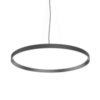 Sospensione Moderna Fly Metallo Nero Led 65W 4000K Luce Naturale