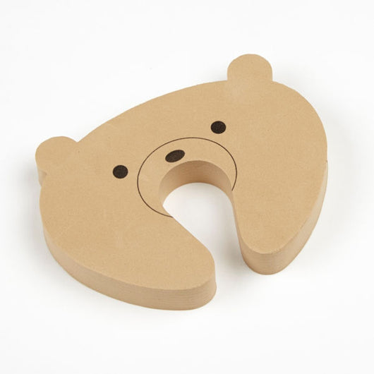 Blocco Porte per Bambini a forma di Orso Salva Dita Protezione Porta Finestre Colore: Orso