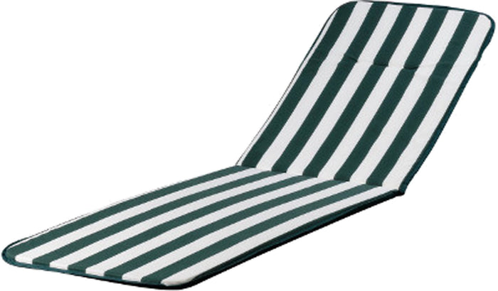 CUSCINO ACTION RELAX A RIGHE BIANCO/VERDE G1007B5