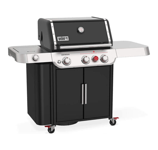 Barbecue a Gas Genesis E-335 Weber Gourmet Bbq System 3 Bruciatori e Fornello