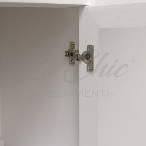 Composizione bagno shabby chic a doppia colonna