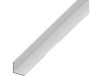 5pz profilo angolare alluminio argento satinato mm. 20x20x1 mt. 2 vit53650