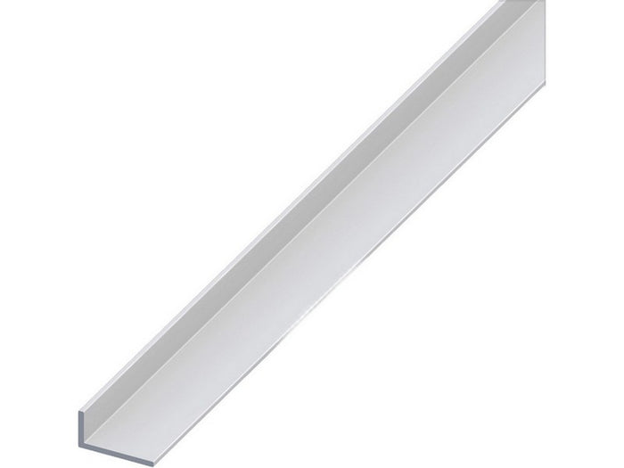 5pz profilo angolare alluminio (lati disuguali) argento satinato mm. 40x15x1,5 mt. 2 vit53610