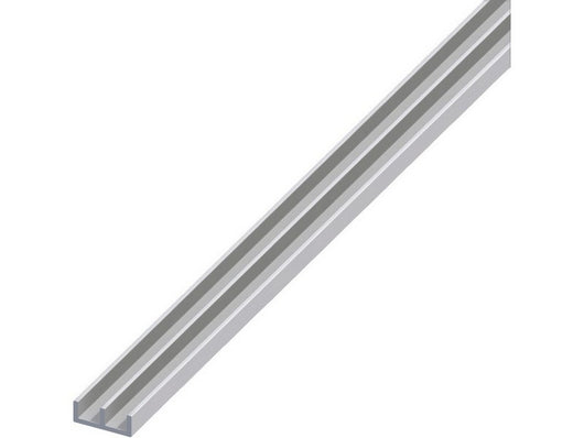 profilo ad uu alluminio argento satinato mm. 10x20x1 mt. 2 vit53828