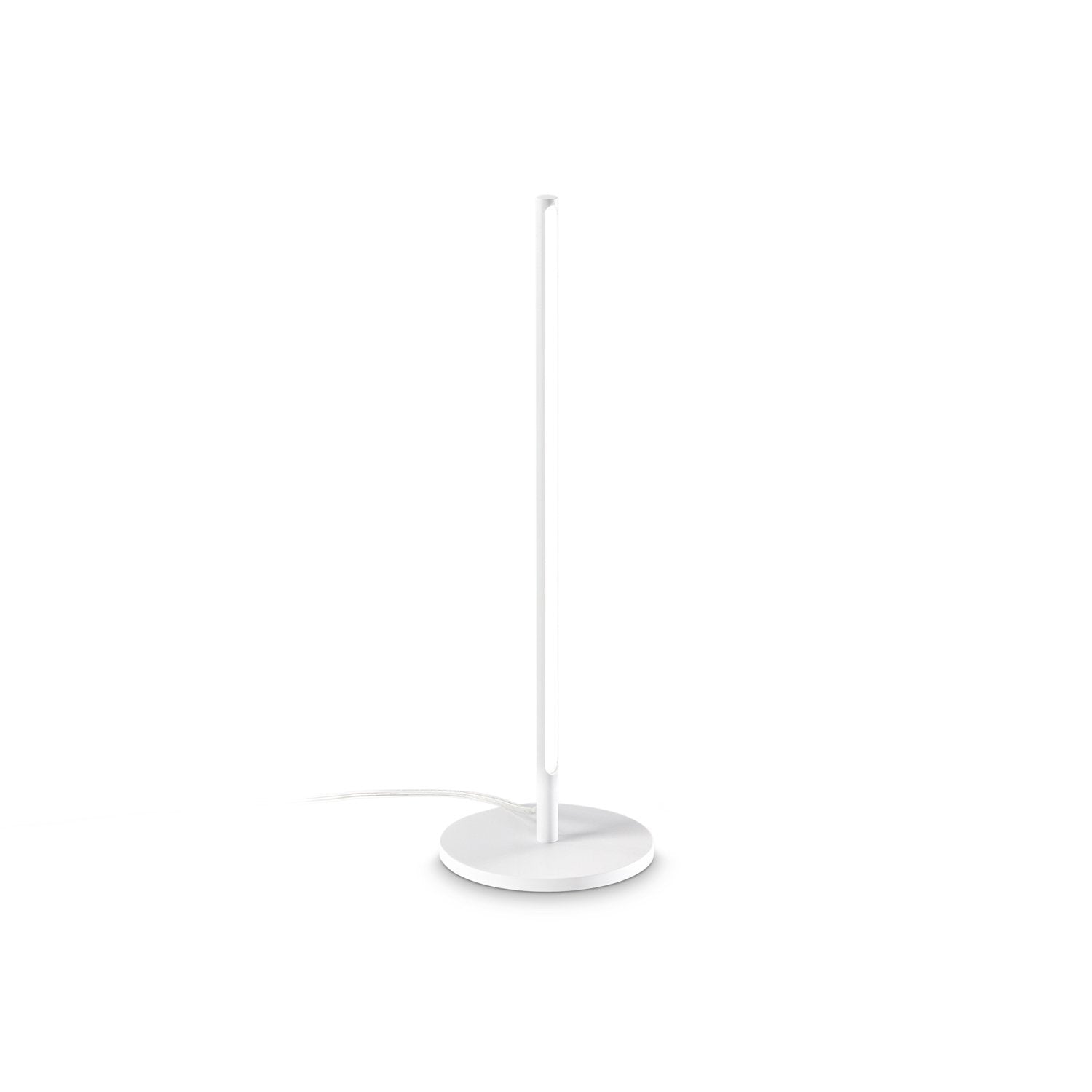 Lampada Da Tavolo Contemporanea Filo Alluminio Bianco Led 10,5W 3000K Ip20