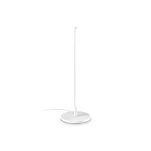 Lampada Da Tavolo Contemporanea Filo Alluminio Bianco Led 10,5W 3000K Ip20