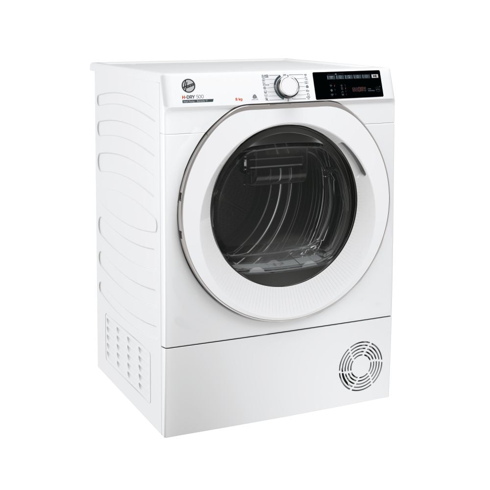 Asciugatrice Hoover a Pompa di Calore H-Dry 500 8 Kg H8A2TCEXS-S (A85xL60xP58,5) Classe Energetica A++