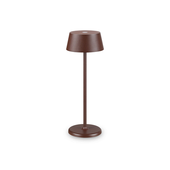 Lampada Da Tavolo Contemporanea Pure Metallo Coffee Led 1,5W 3000K Ip54