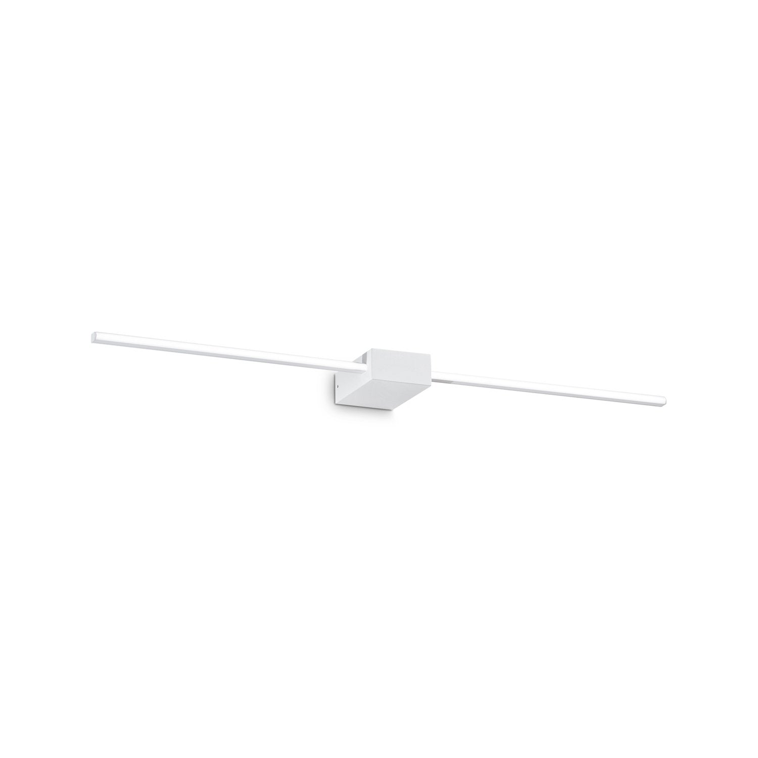 Applique Da Parete Contemporaneo Theo Alluminio Bianco Led 13,5W 3000K Ip20