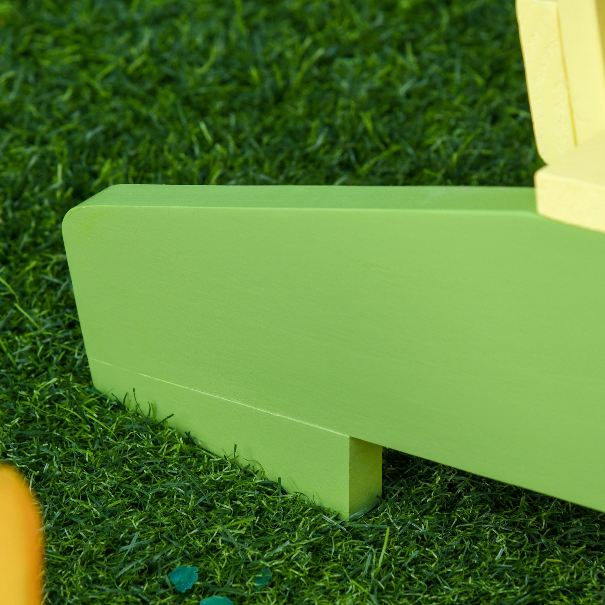 Sedia da Giardino per Bambini in Legno Pino Verde