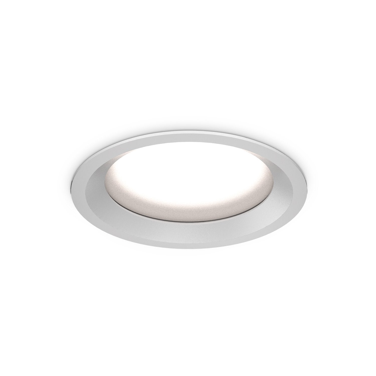 Faretto Ad Incasso Contemporaneo Basic Alluminio Bianco Led 28W 3000K Ip65