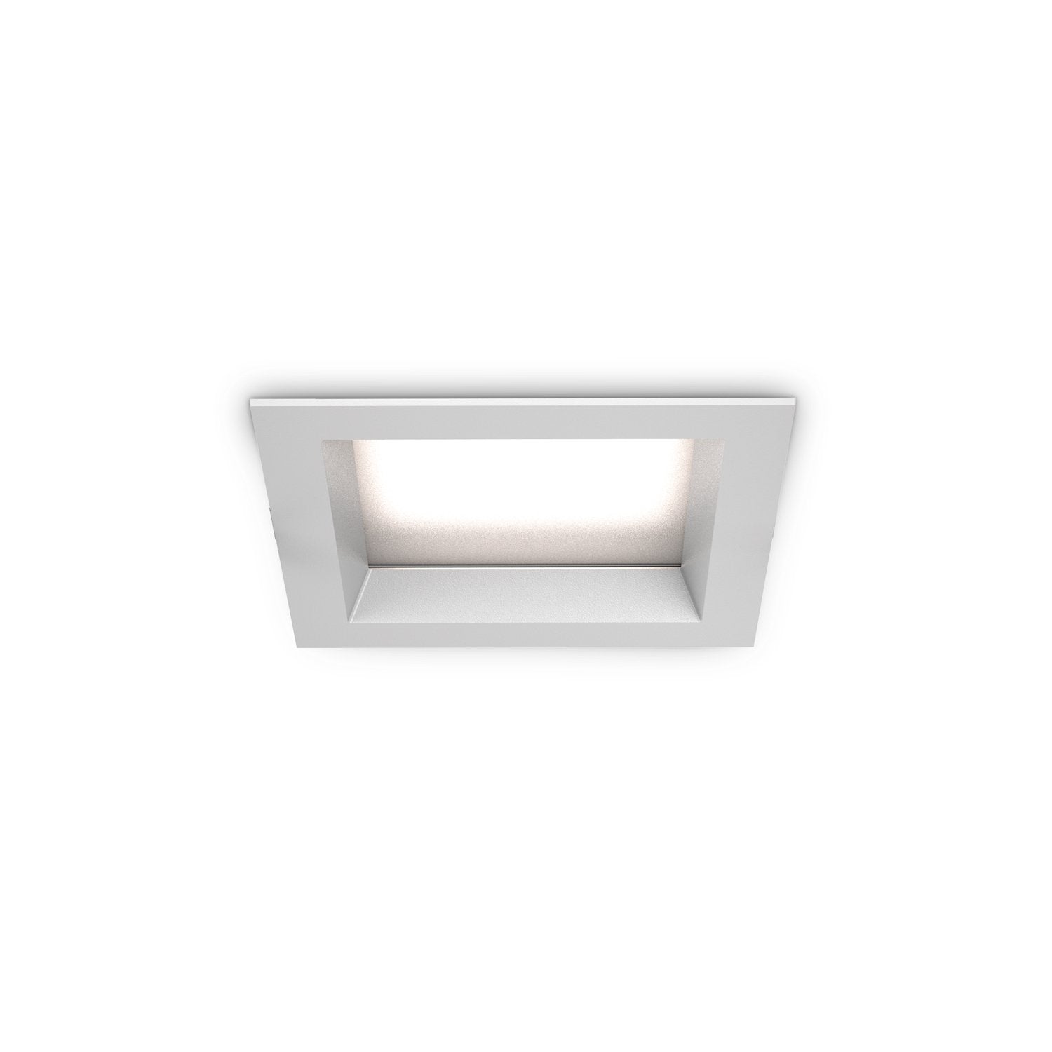 Faretto Ad Incasso Contemporaneo Basic Alluminio Bianco Led 18W 3000K Ip65