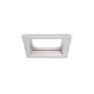 Faretto Ad Incasso Contemporaneo Basic Alluminio Bianco Led 18W 3000K Ip65