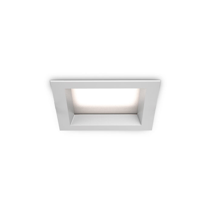 Faretto Ad Incasso Contemporaneo Basic Alluminio Bianco Led 18W 3000K Ip65