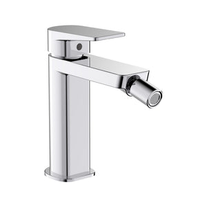 Miscelatore monocomando Bidet Dock in ottone cromato completo di piletta click clack