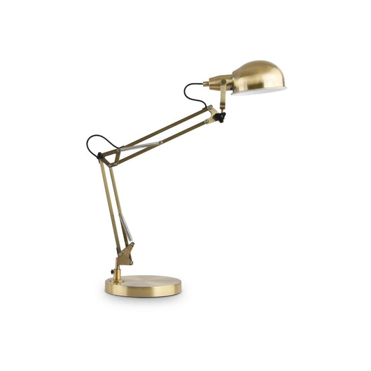 Lampada Da Tavolo Contemporanea Johnny Metallo Ottone 1 Luce E14 25W Ip20