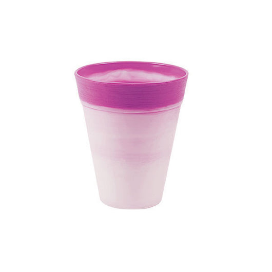 Vaso per Piante Orchidee Fiori Interno Esterno Colorato Dante Exclusive Idel Colore: Fucsia, Formato: 15 cm