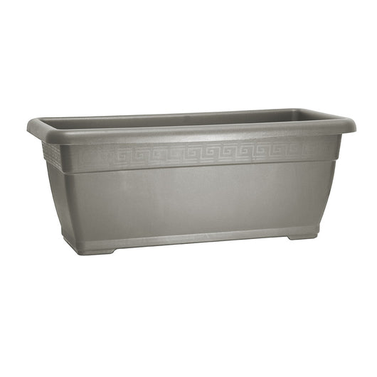 Fioriera Rettangolare da Terra Grande Vaso Piante Esterno Interno Ducale Idel Formato: 60 cm, Colore: Taupe