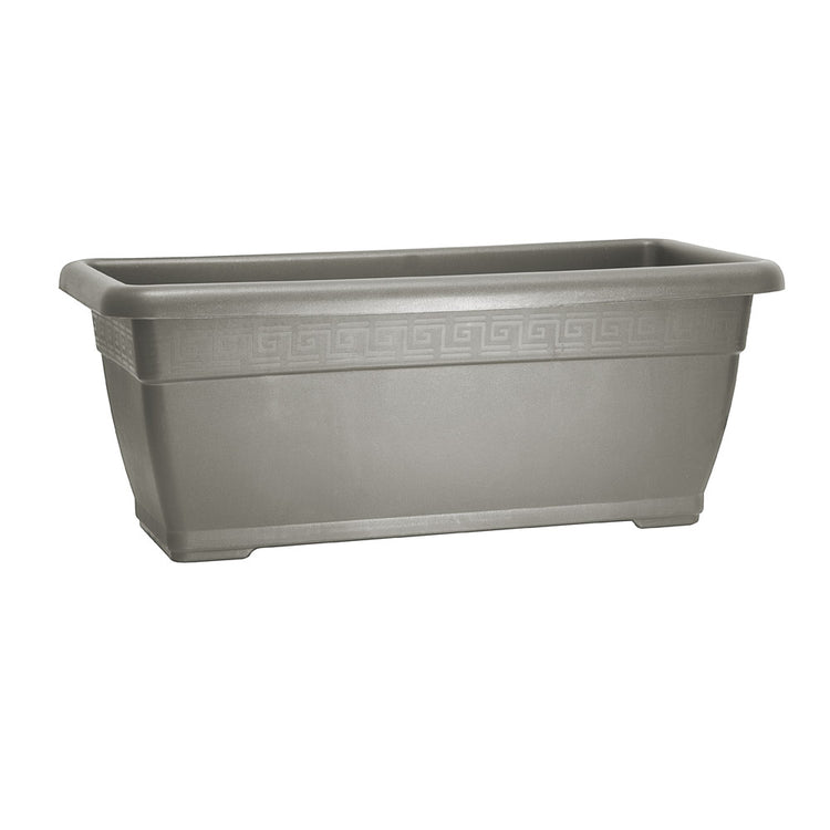 Fioriera Rettangolare da Terra Grande Vaso Piante Esterno Interno Ducale Idel Formato: 100 cm, Colore: Taupe