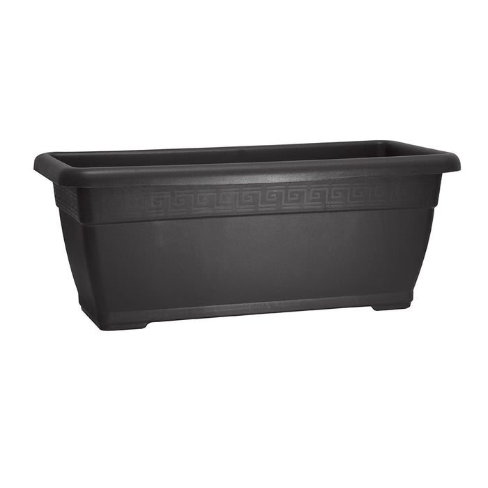 Fioriera Rettangolare da Terra Grande Vaso Piante Esterno Interno Ducale Idel Formato: 60 cm, Colore: Antracite