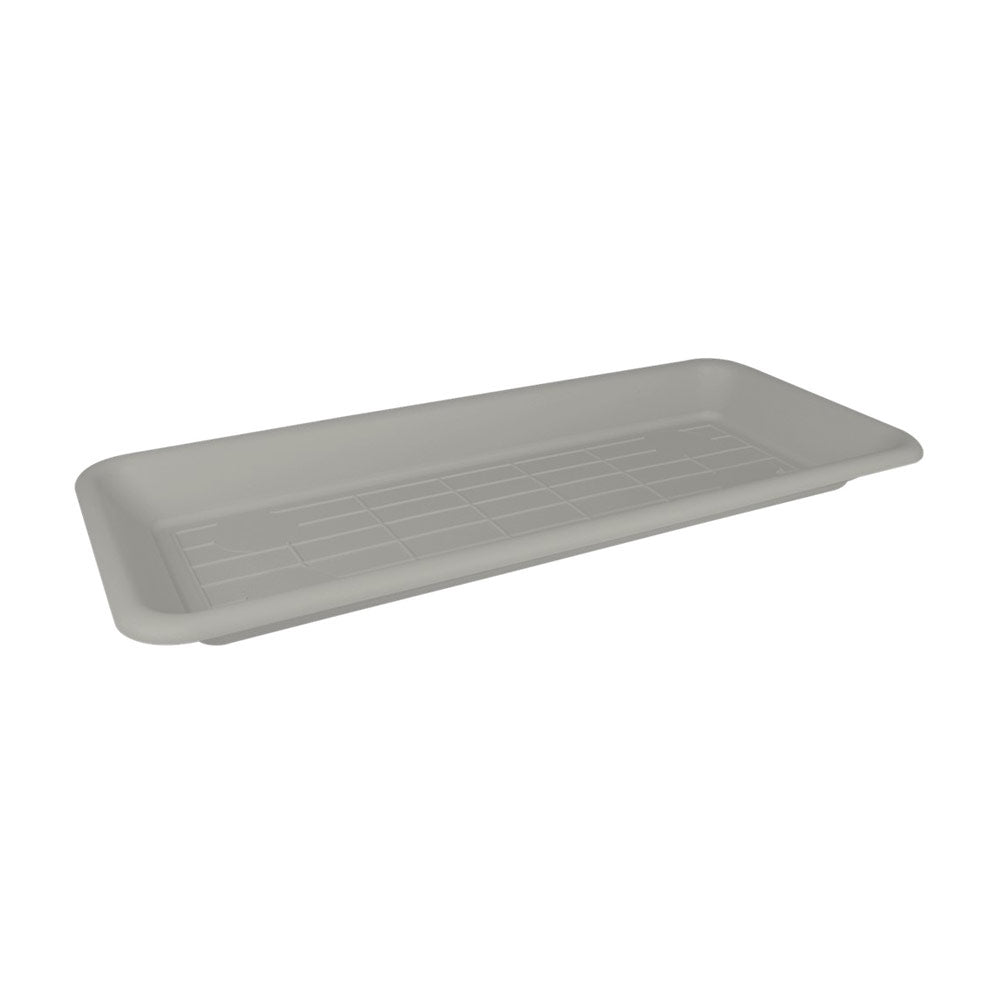 Sottovaso per Fioriera Rettangolare in Plastica Vaso Piante Fiori Ducale Idel Colore: Taupe, Formato: 80 cm