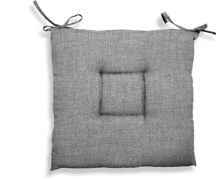 CUSCINO CRETA CM.40X40X5 GRIGIO 1647 12PZ