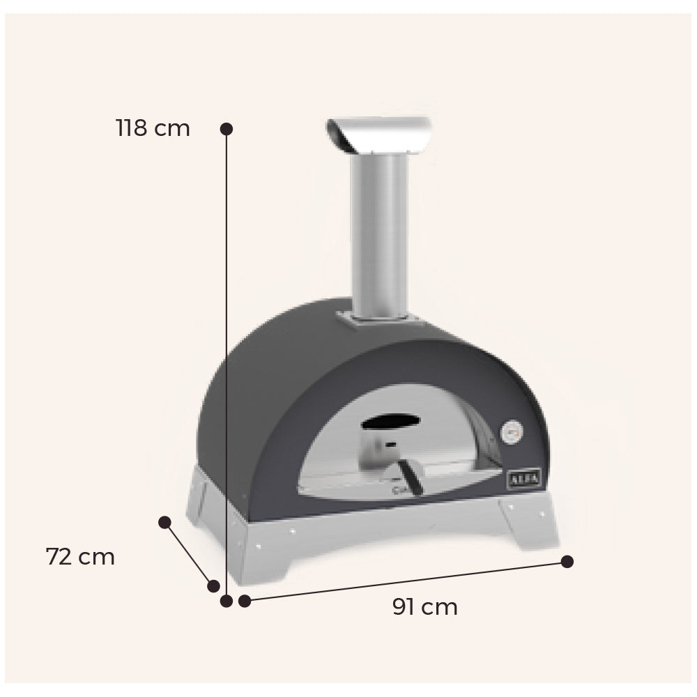 Forno a Legna per Pizza da Esterno Ciao Alfa Forni