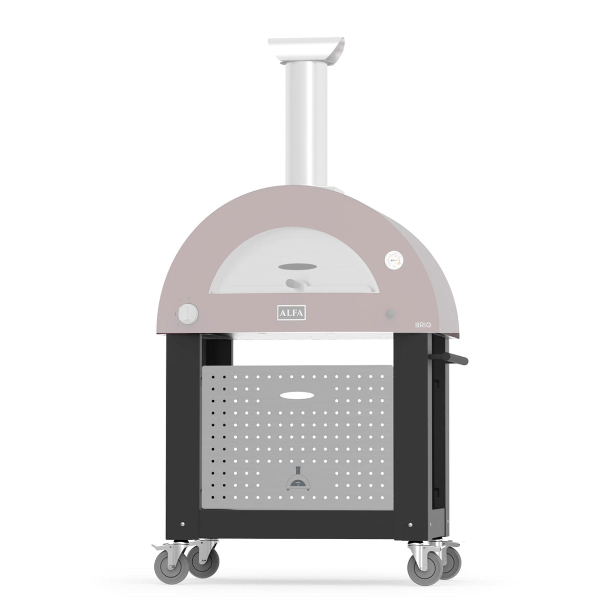 Base per Forno Pizza Brio Ibrido Nero Alfa Forni