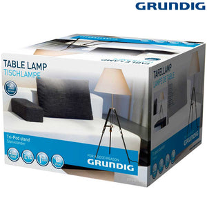 Lampada Da Tavolo Con Tre Piedi Grundig 63 cm Altezza Attacco E14 230V