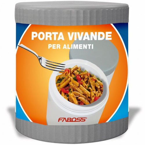 Portavivande Termico con Tappo 0,75 litri Contenitore per il Pranzo Portapranzo