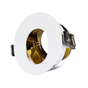 GU10 CONTTENTI BIANCO+GOLD ROUND VT-874