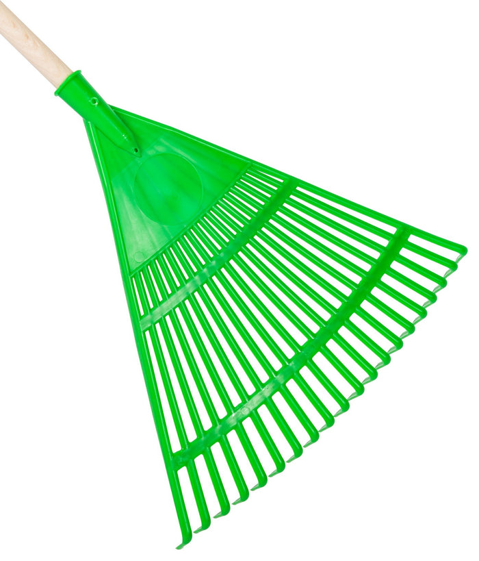 scopa da giardino in plastica triangolare cod:ferx.31710