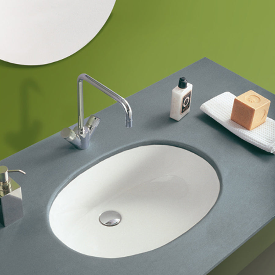 Lavabo per installazione sottopiano Althea modello Tibex 57x40 cm